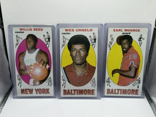 1969-70 Topps Basketball Complete Set 1-99, Lew Alcindor PSA 5, 8 PSA Rulers