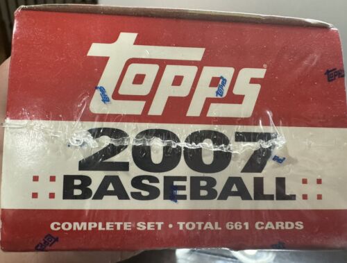 2007 Topps Baseball Complete Set - Factory Sealed