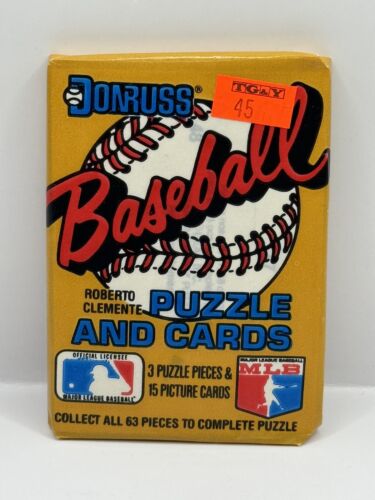 1987 Donruss Baseball Wax Pack - Factory Sealed - 1 Pack Per Purchase