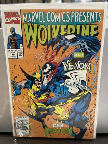 1992 Marvel Comics Wolverine Lot #s 118 119 120 121 (newsstand) 122 All VF/ VF +