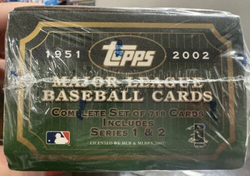 2002 Topps Baseball Complete Set - Factory Sealed