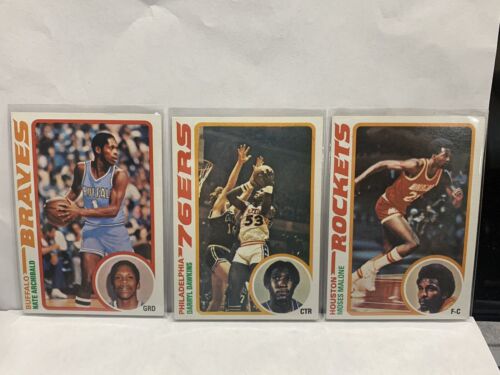 1978-79 Topps Basketball Set 1-132 - All in EX-NM Condition