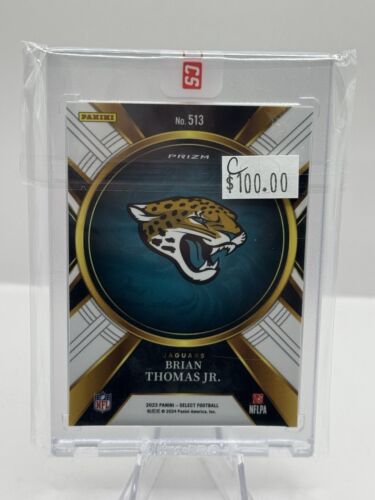 2023 Panini Select XRC Prizm #513 Brian Thomas Jr. Jacksonville Jaguars - C