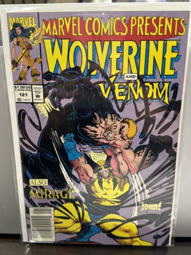 1992 Marvel Comics Wolverine Lot #s 118 119 120 121 (newsstand) 122 All VF/ VF +