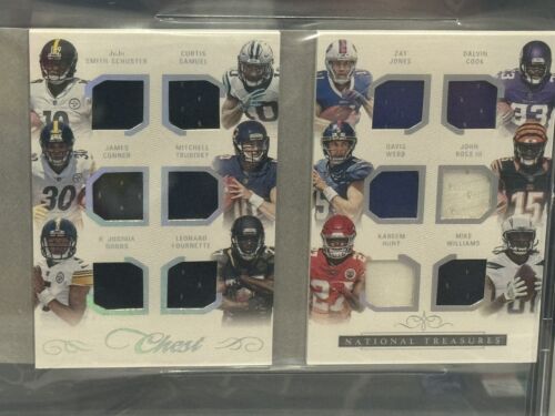 2017 National Treasures Chest Watson/McCaffrey/Mahomes/Cook etc. 01/49 BGS 8.5