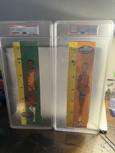 1969-70 Topps Basketball Complete Set 1-99, Lew Alcindor PSA 5, 8 PSA Rulers