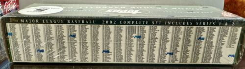 2002 Topps Baseball Complete Set - Factory Sealed