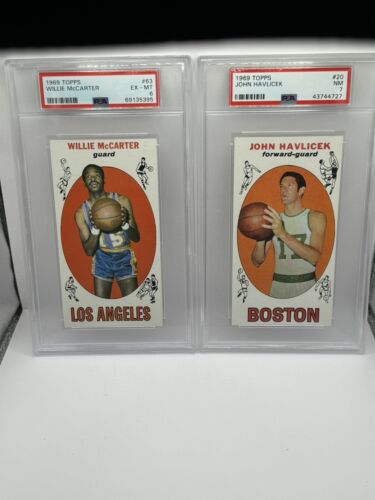 1969-70 Topps Basketball Complete Set 1-99, Lew Alcindor PSA 5, 8 PSA Rulers