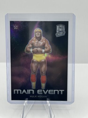 2023 Panini Chronicles Spectra WWE Main Event Prizm #5 Hulk Hogan