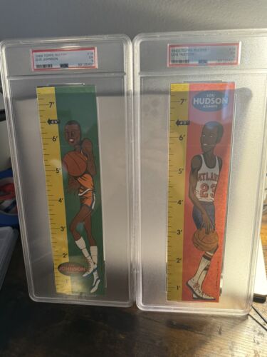 1969-70 Topps Basketball Complete Set 1-99, Lew Alcindor PSA 5, 8 PSA Rulers