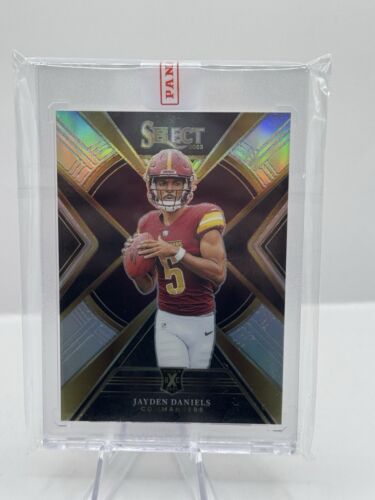 2023 Panini Select XRC Prizm #502 Jayden Daniels Washington Commanders - A