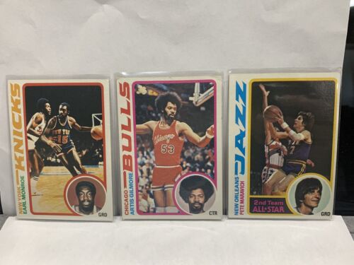 1978-79 Topps Basketball Set 1-132 - All in EX-NM Condition