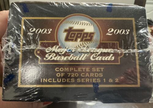 2003 Topps Baseball Complete Set - Factory Sealed