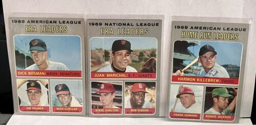 1970 Topps Baseball PARTIAL Set 328/720 Commons/Minor Stars/League Leaders/Rooks
