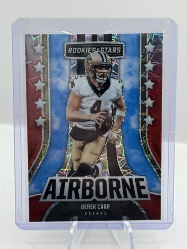 2023 Panini Rookies & Stars Airborne Lazer Prizm #23 Derek Carr Saints