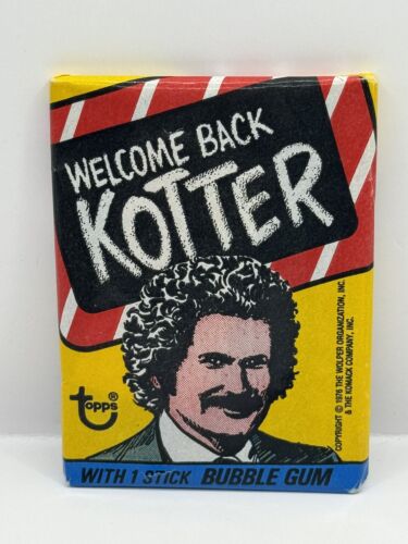 1976 Topps Welcome Back Kotter Trading Card Pack - 1 Pack Per Purchase