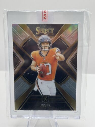 2023 Panini Select XRC Prizm #506 Bo Nix Denver Broncos