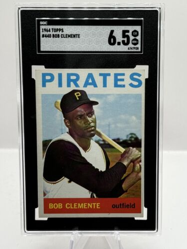 1964 Topps #440 Bob Clemente Pittsburgh Pirates SGC 6.5