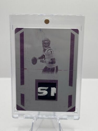 2023 Panini National Treasures Century Materials Printing Plate CJ Stroud 1/1