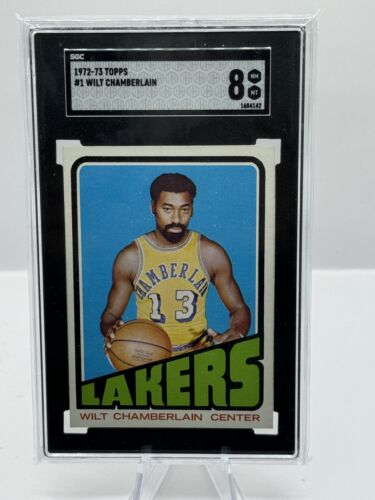 1972-73 Topps #1 Wilt Chamberlain Los Angeles Lakers SGC 8