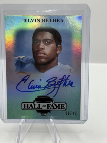 2012 Press Pass Legends Hall of Fame Elvin Bethea Auto 09/25