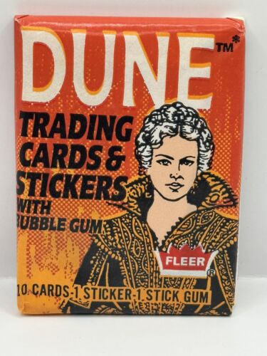 1984 Fleer Dune Trading Card Pack - 1 Pack Per Purchase