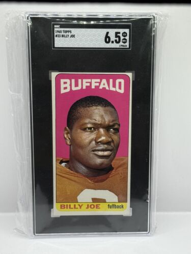 1965 Topps #33 Billy Joe Buffalo Bills SGC 6.5