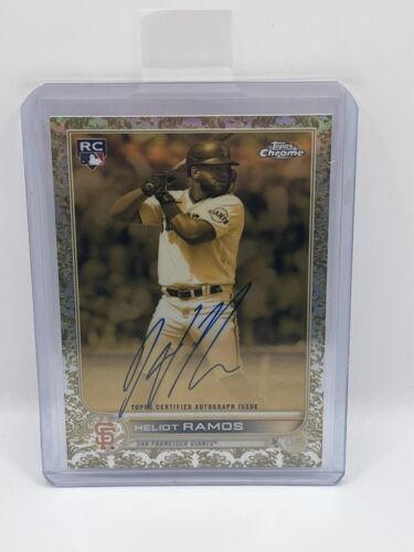 2022 Topps Chrome Gilded Gold Etch Auto PICK YOUR PLAYER -#'d /25 /50 /99 /199