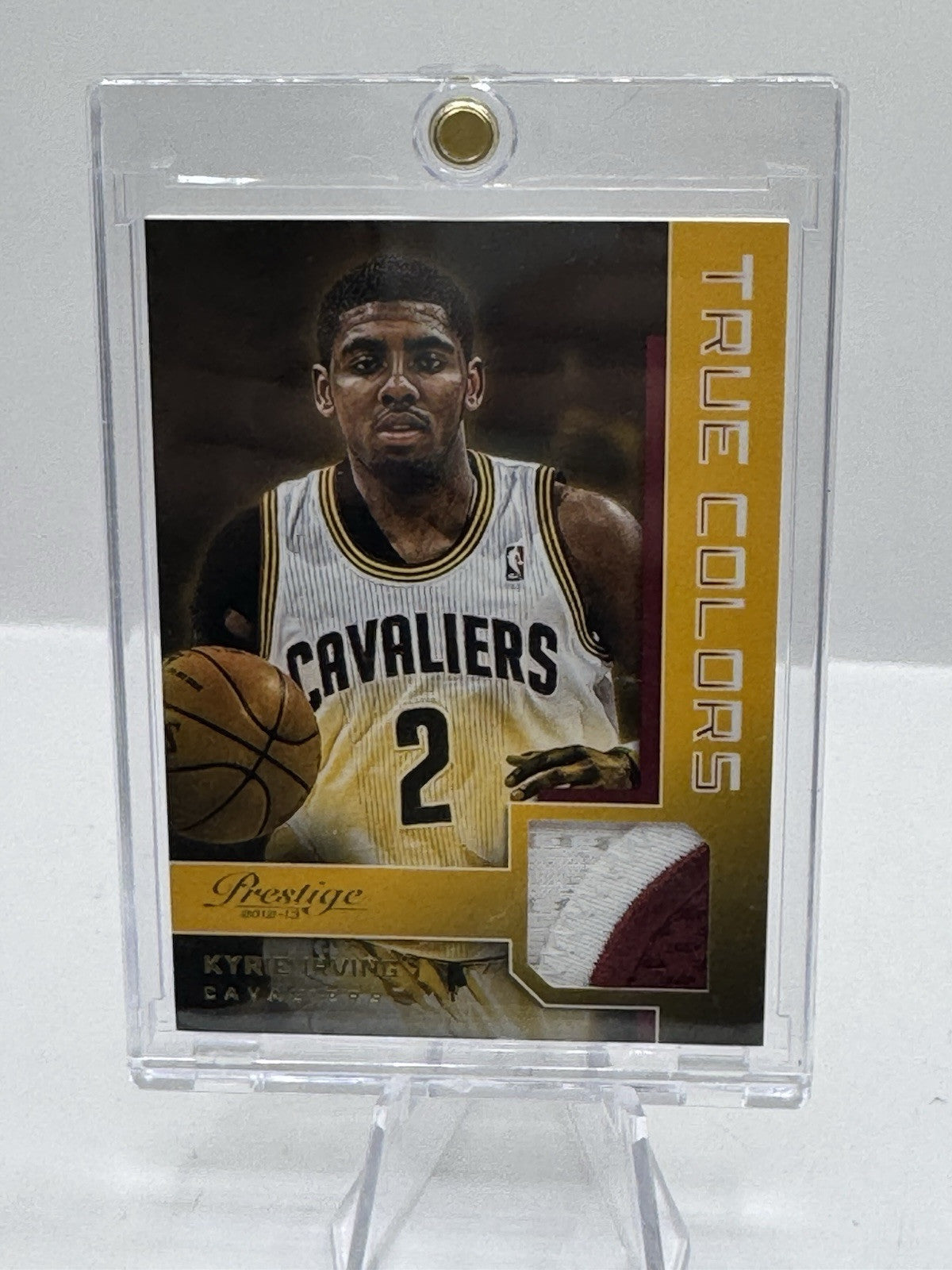 Kyrie Irving True Colors Prime Patch 23/25 2012-13 Panini Prestige Cavaliers