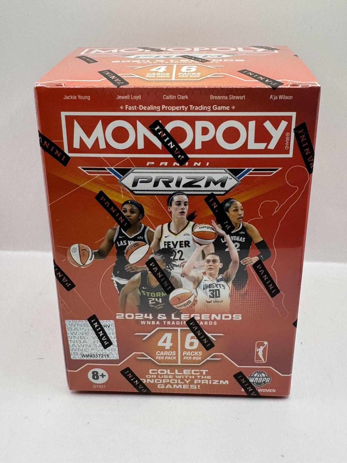 WNBA Panini Prizm Monopoly Blaster Box 2024-25 - Factory Sealed