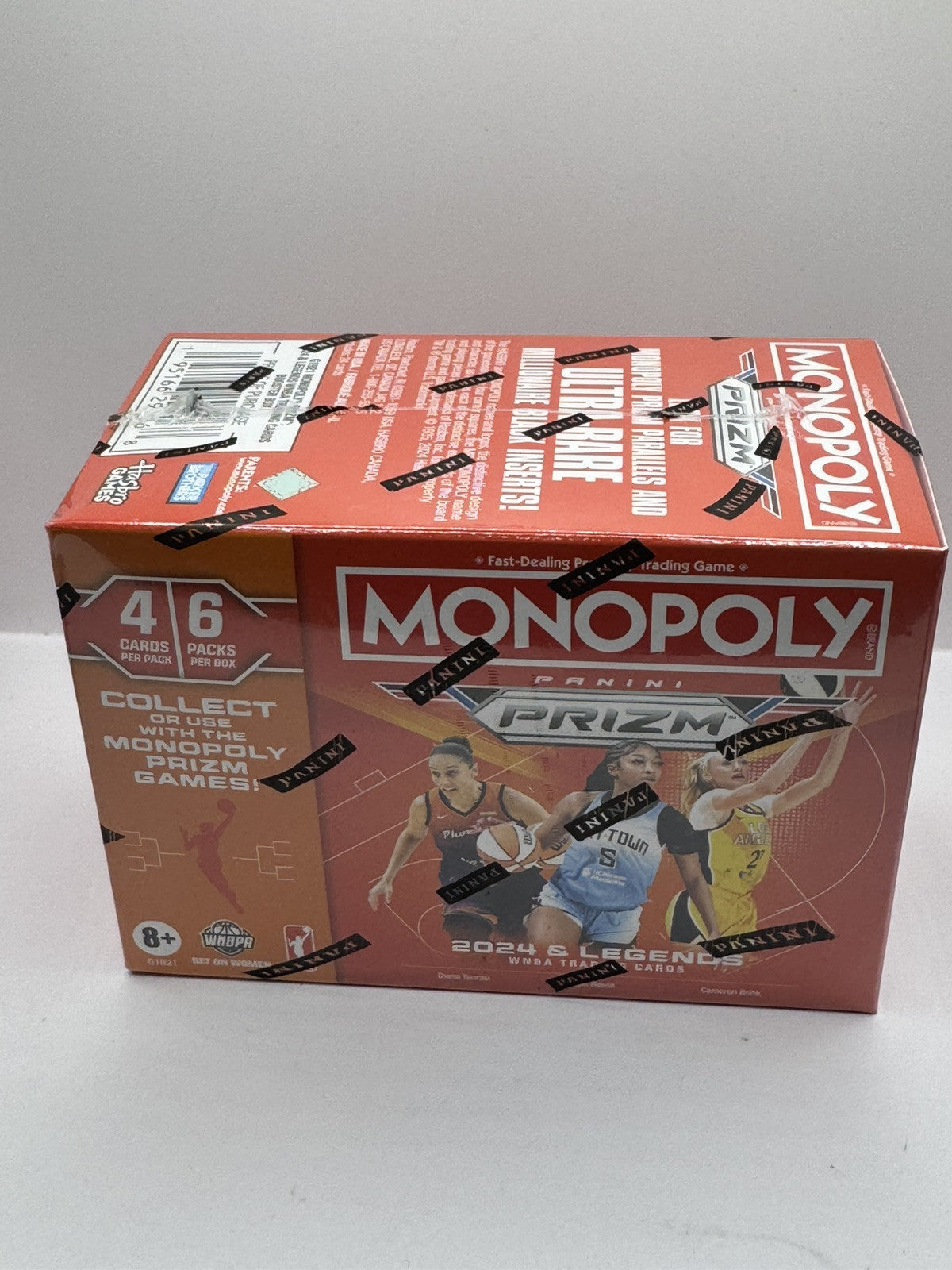 WNBA Panini Prizm Monopoly Blaster Box 2024-25 - Factory Sealed