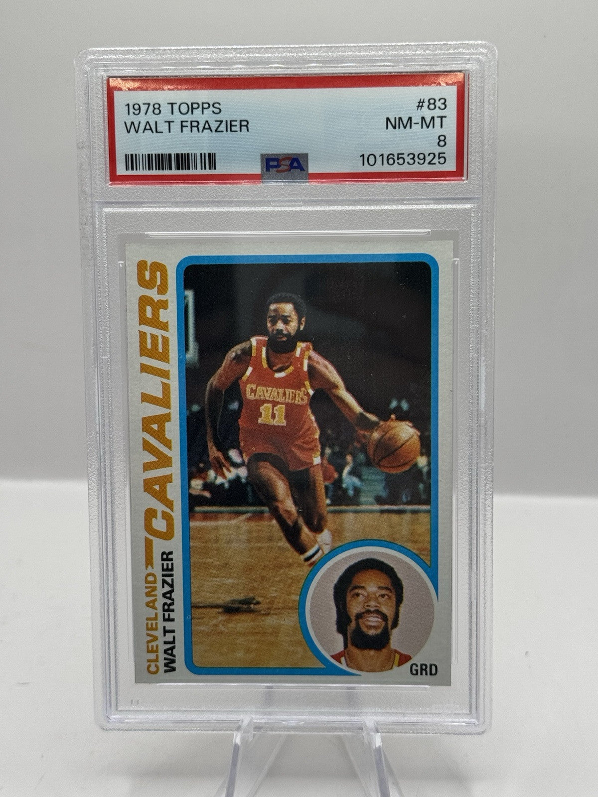 1978-79 Topps #83 Walt Frazier Cleveland Cavaliers PSA 8