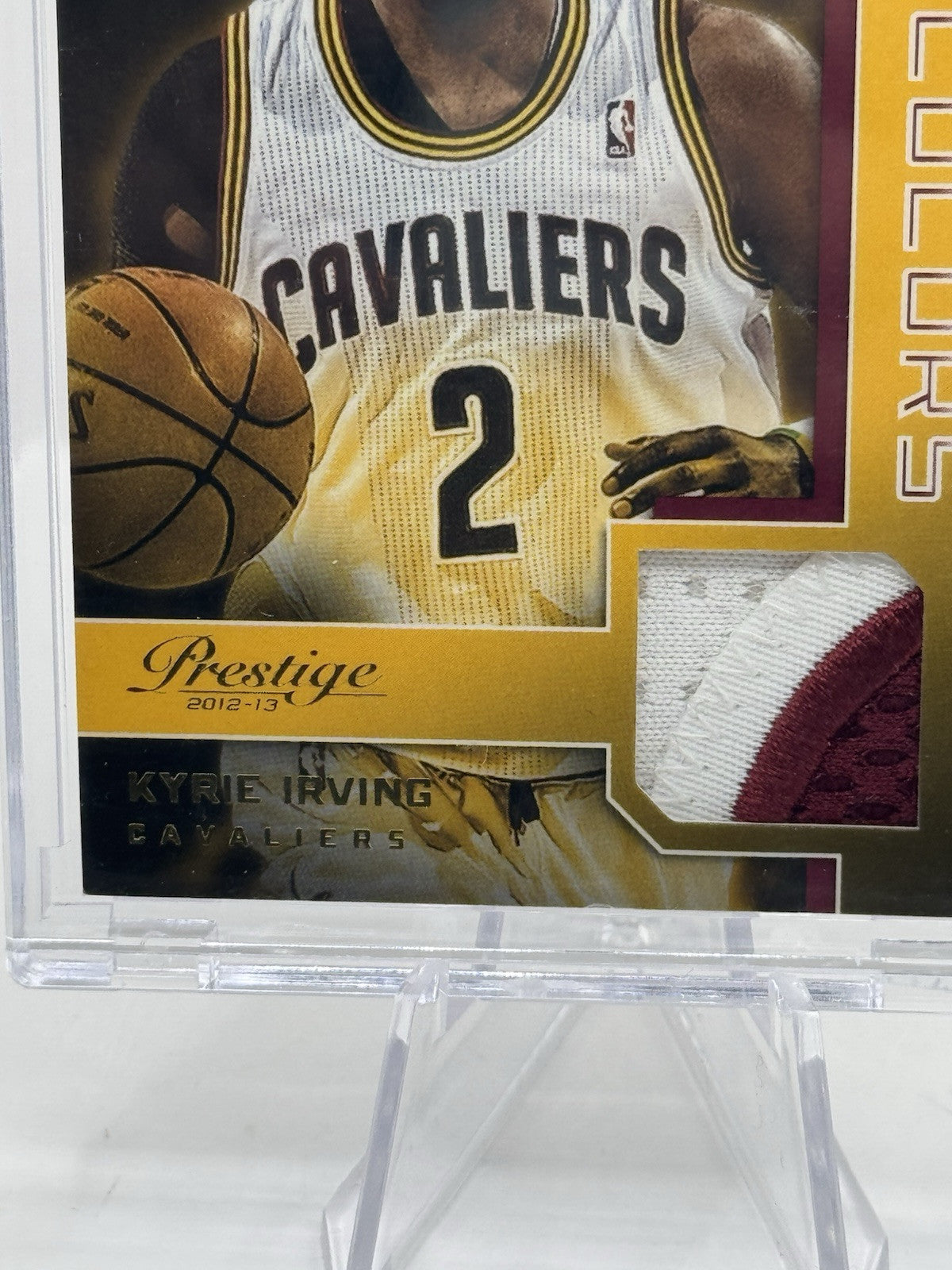 Kyrie Irving True Colors Prime Patch 23/25 2012-13 Panini Prestige Cavaliers